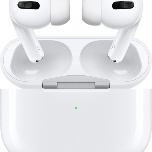 Apple AirPods Pro In-ear Bluetooth Handsfree Ακουστικά με Αντοχή στον Ιδρώτα και Θήκη Φόρτισης Λευκά