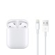 Apple AirPods με Ασύρματη Θήκη Φόρτισης (2019) Earbud Bluetooth Handsfree Ακουστικά με Θήκη Φόρτισης Λευκά