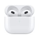 Apple AirPods (3rd generation) with MagSafe Charging Case Earbud Bluetooth Handsfree Ακουστικά με Αντοχή στον Ιδρώτα και Θήκη Φόρτισης Λευκά