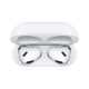 Apple AirPods (3rd generation) with MagSafe Charging Case Earbud Bluetooth Handsfree Ακουστικά με Αντοχή στον Ιδρώτα και Θήκη Φόρτισης Λευκά