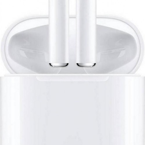  Apple AirPods (2nd generation) Earbud Bluetooth Handsfree Ακουστικά με Θήκη Φόρτισης Λευκά