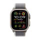 Apple Watch Ultra 2 Trail Loop (M/L) Titanium 49mm Αδιάβροχο με eSIM και Παλμογράφο (Green/Grey Trail Loop M/L)