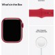  Apple Watch Series 7 Aluminium 41mm Αδιάβροχο με Παλμογράφο (Product Red) 