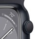 Apple Watch Series 8 Aluminium 45mm Αδιάβροχο με Παλμογράφο (Midnight with Midnight Sport Band)