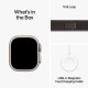 Apple Watch Ultra 2 Trail Loop (M/L) Titanium 49mm Αδιάβροχο με eSIM και Παλμογράφο (Blue/Black Trail Loop - M/L)