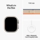 Apple Watch Ultra 2 Trail Loop (M/L) Titanium 49mm Αδιάβροχο με eSIM και Παλμογράφο (Orange/Beige Trail Loop - M/L)